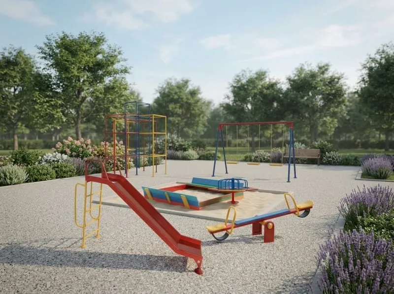 Playground Infantil Linha Ao Ar Livre WGym